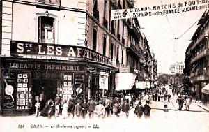 1367- Oran - Boulevard Seguin - Place Villebois-Mareuil